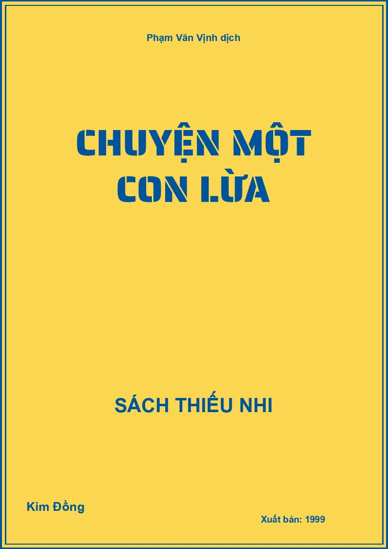 Chuyện một con lừa