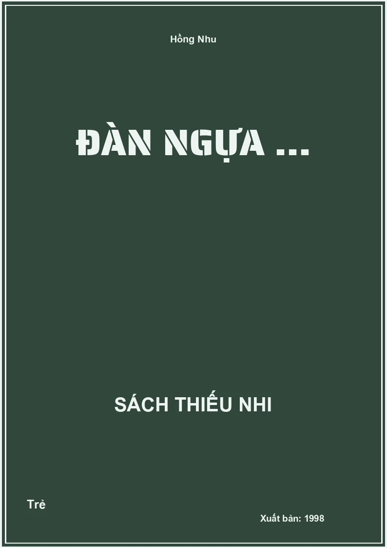 Đàn ngựa biết nói