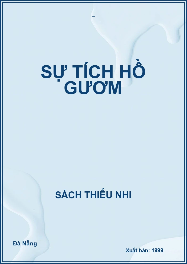 Sự tích Hồ Gươm