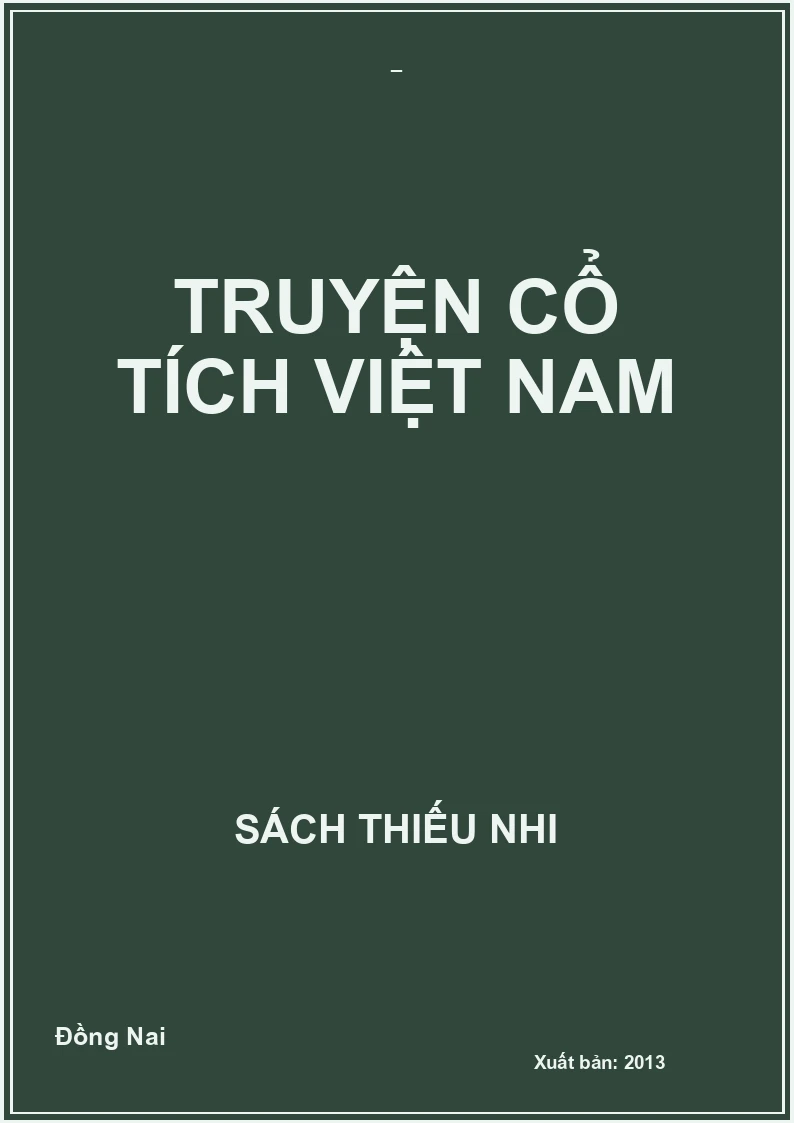 Truyện cổ tích Việt Nam