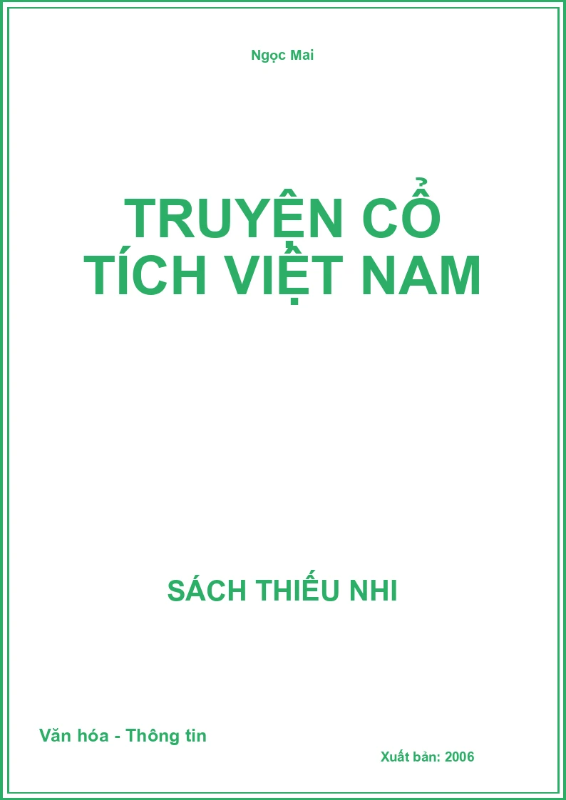 Truyện cổ tích Việt Nam