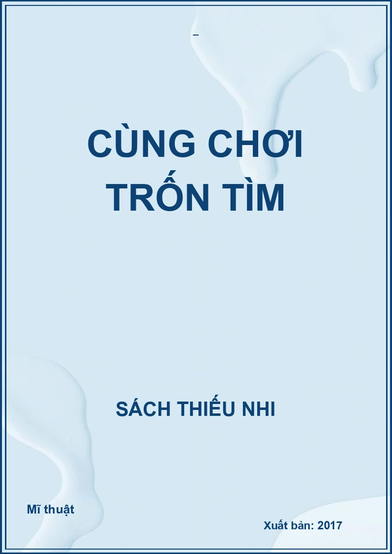 Cùng chơi trốn tìm