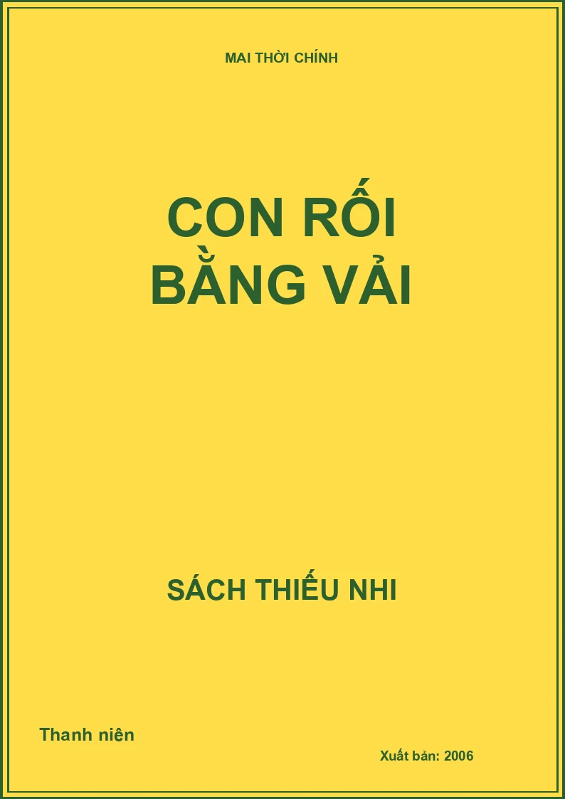 Con rối bằng vải