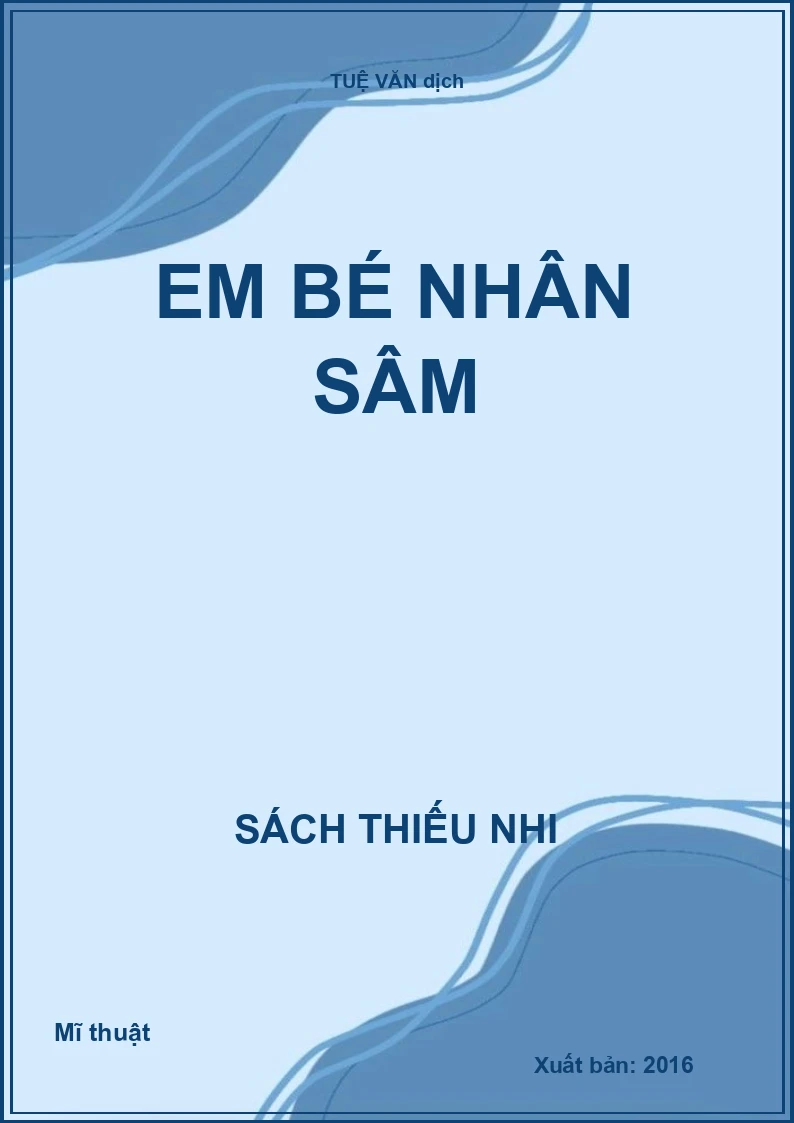 Em bé nhân sâm