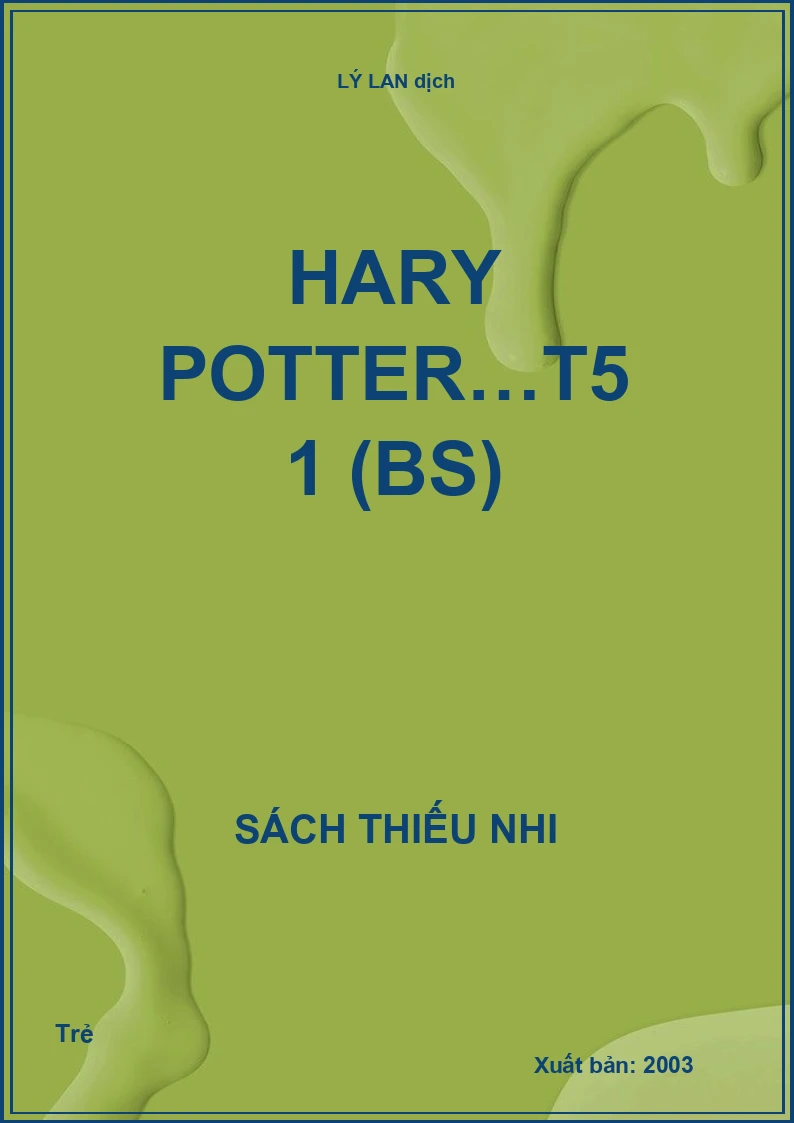 Harry Potter - Tập 51