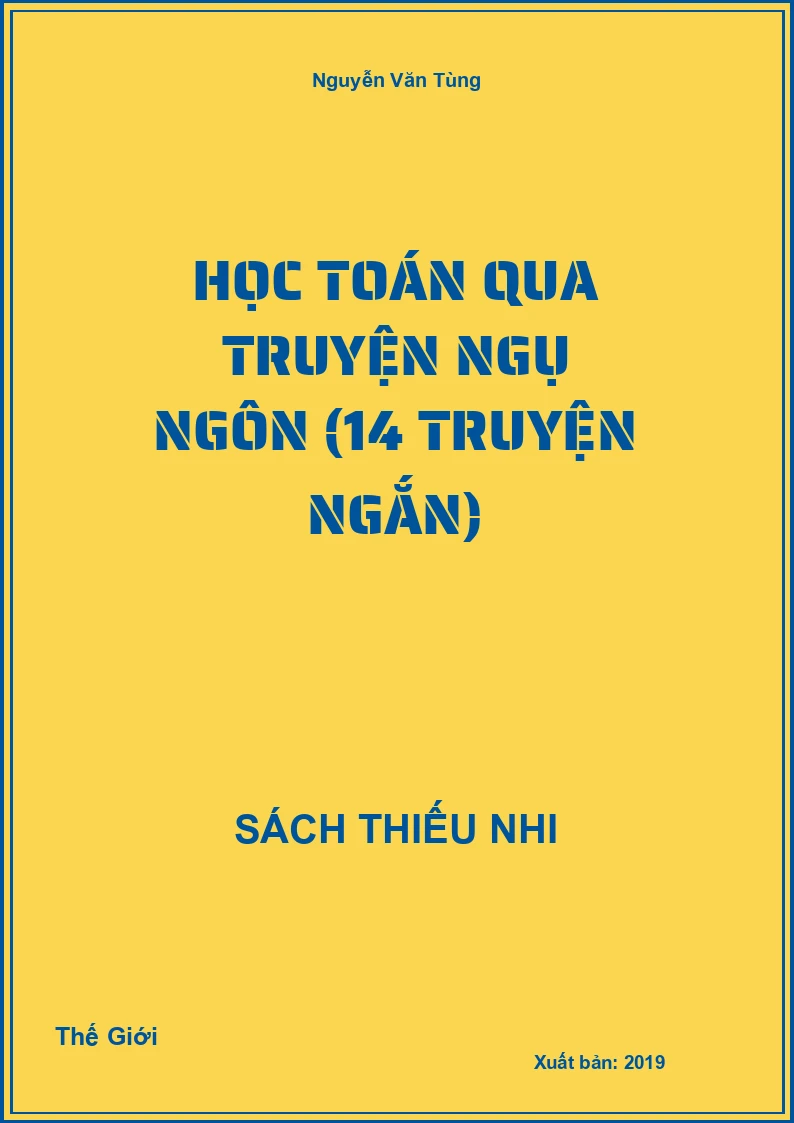 Học toán qua truyện ngụ ngôn (14 truyện ngắn)