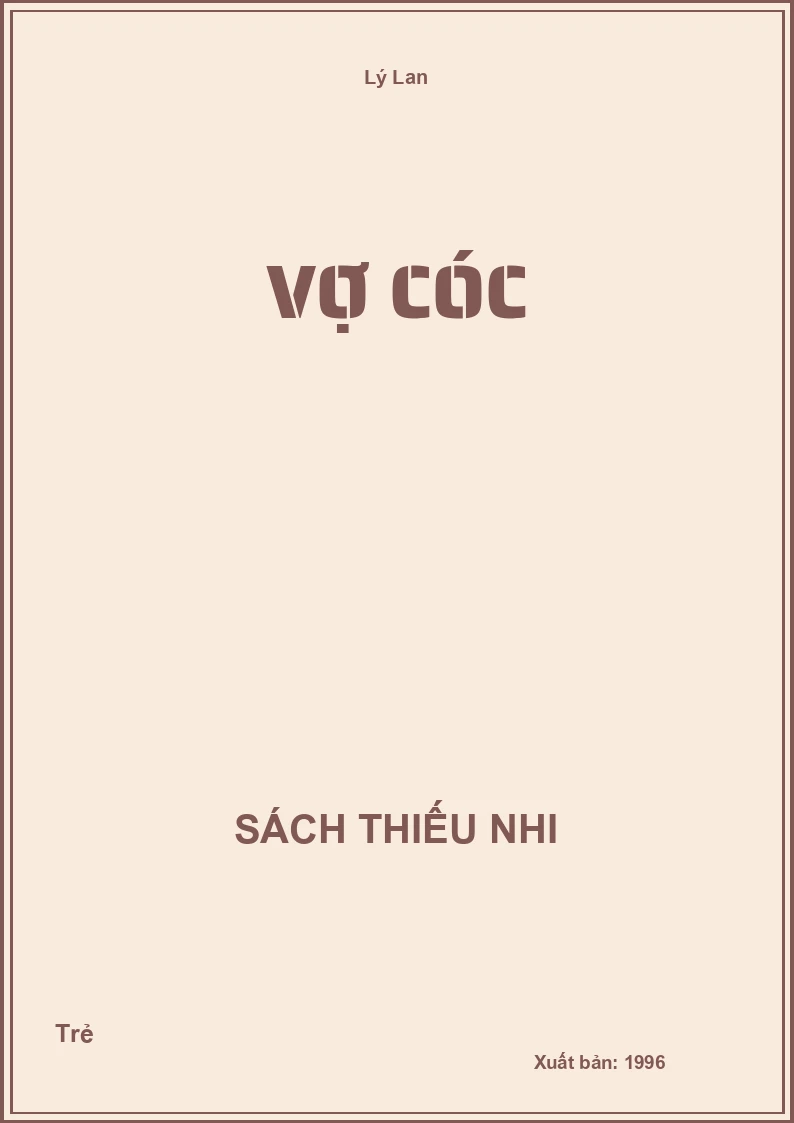 Vợ cóc