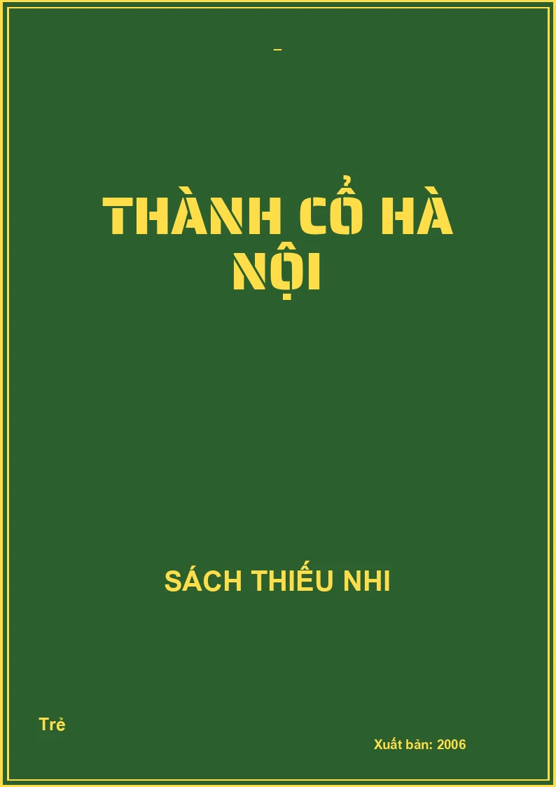 Thành cổ Hà Nội