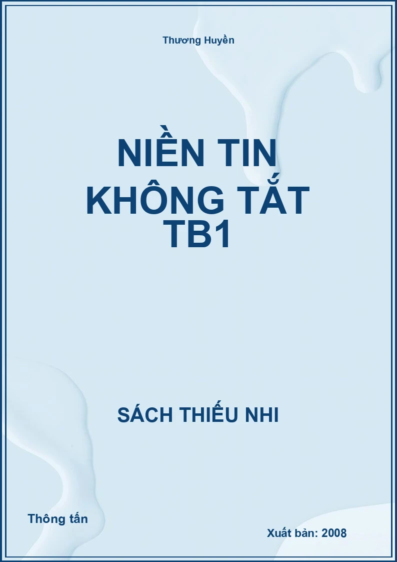 Niền tin không tắt
