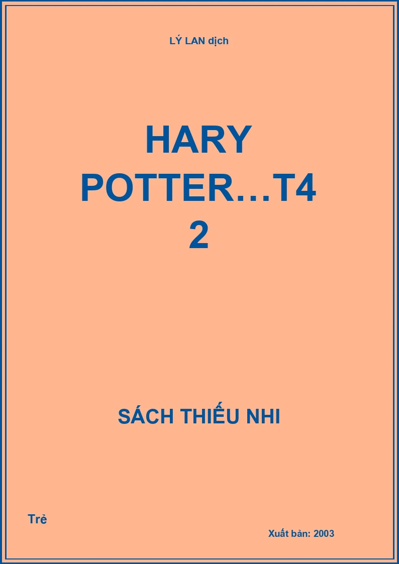 Harry Potter - Tập 42