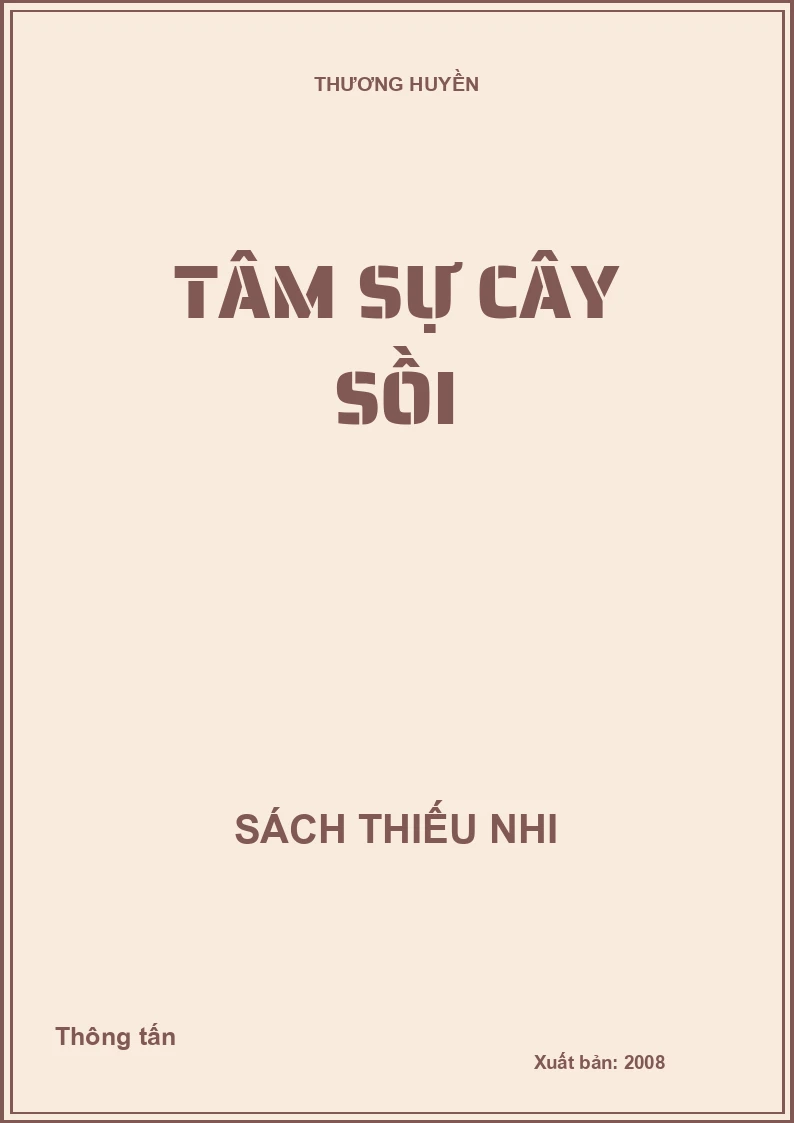 Tâm sự cây sồi