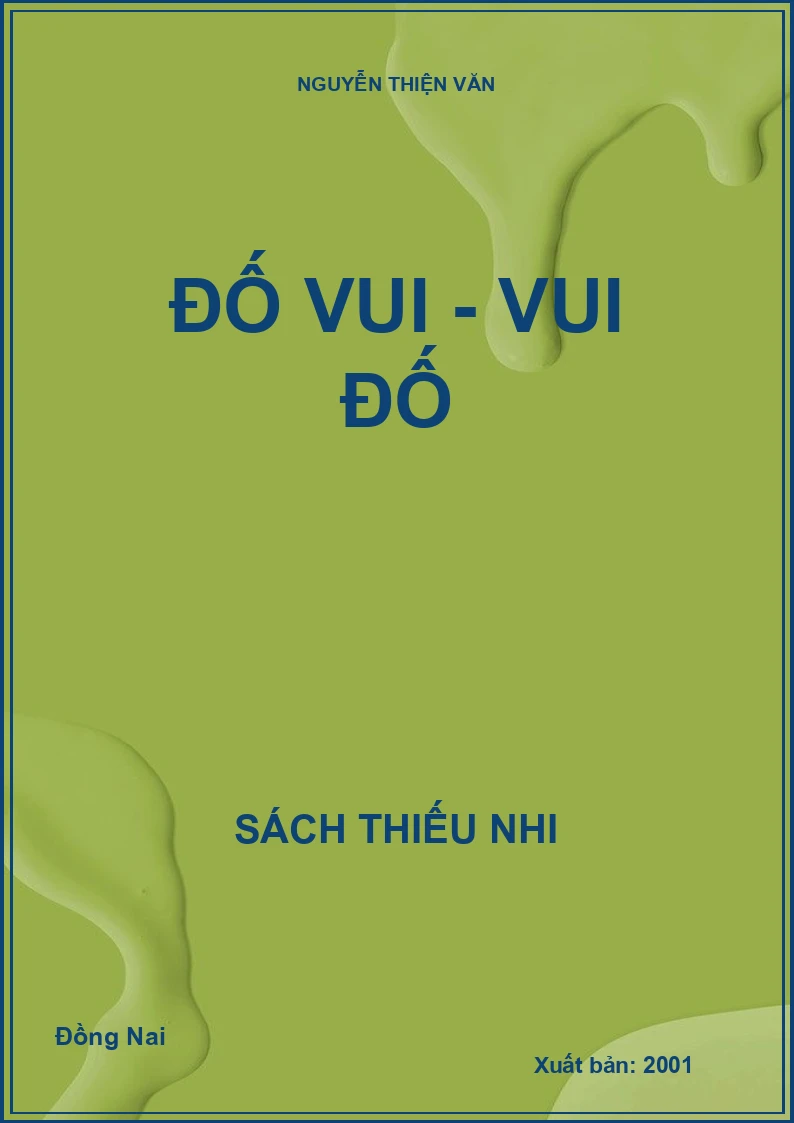 Đố vui - vui đố