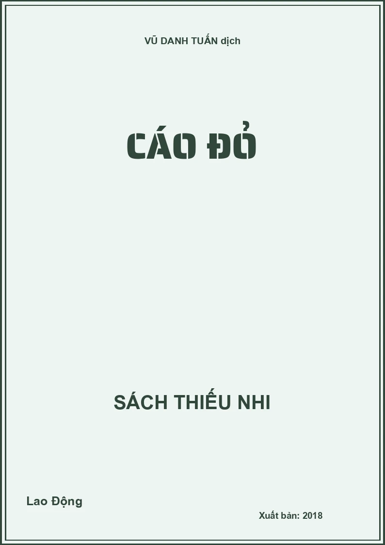 Cáo đỏ