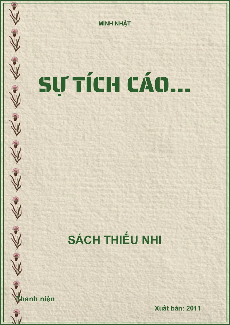 Sự tích cáo...