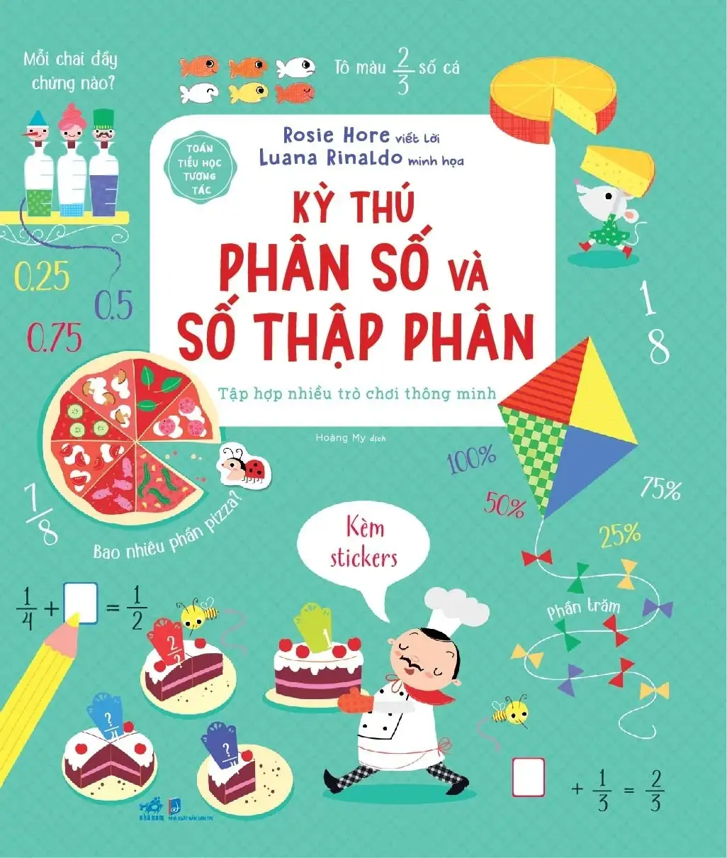Toán Tiểu Học Tương Tác - Kỳ Thú Phân Số Và Số Thập Phân