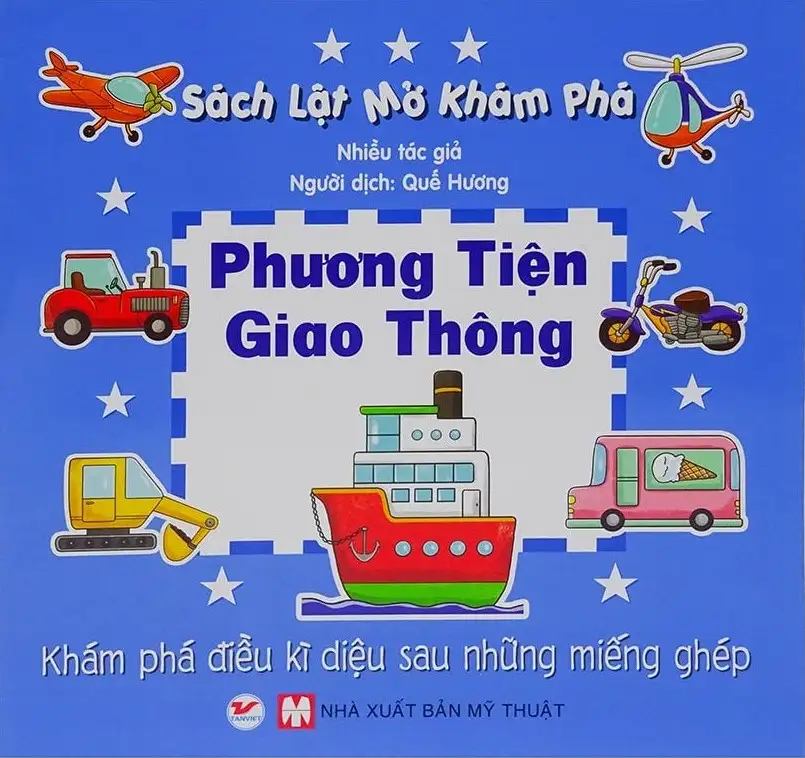 Sách Lật Mở Khám Phá - Phương Tiện Giao Thông