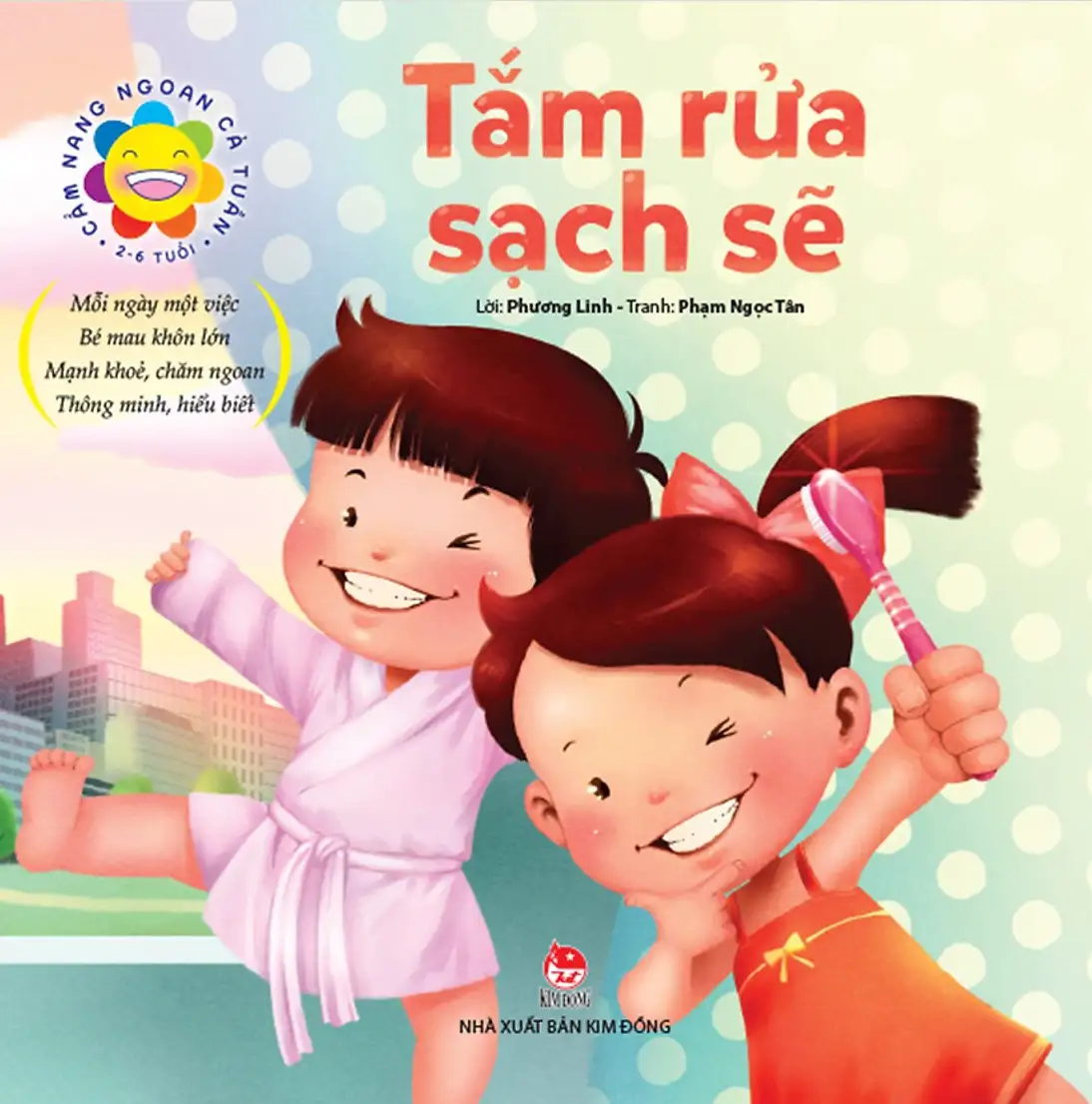 Cẩm Nang Ngoan Cả Tuần - Tắm Rửa Sạch Sẽ (2-6 Tuổi)