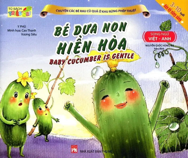 Bé Dưa Non Hiền Hòa (Song Ngữ Việt - Anh)