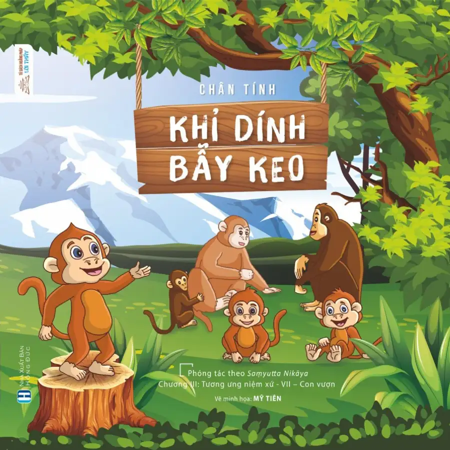 Khỉ dính bẫy keo