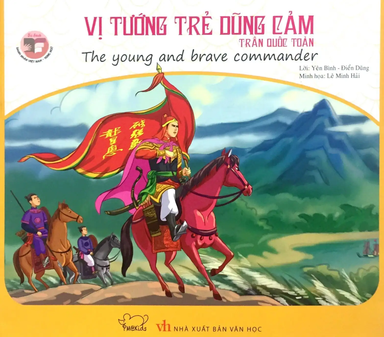 Vị Tướng Trẻ Dũng Cảm Trần Quốc Toản (Song Ngữ Anh - Việt)