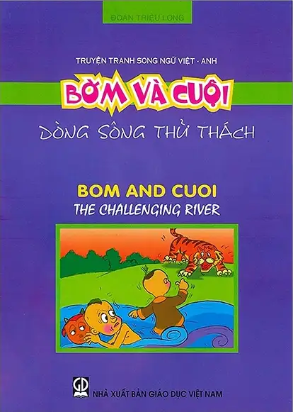 Truyện Tranh Song Ngữ Việt – Anh: Bờm Và Cuội – Dòng Sông Thử Thách