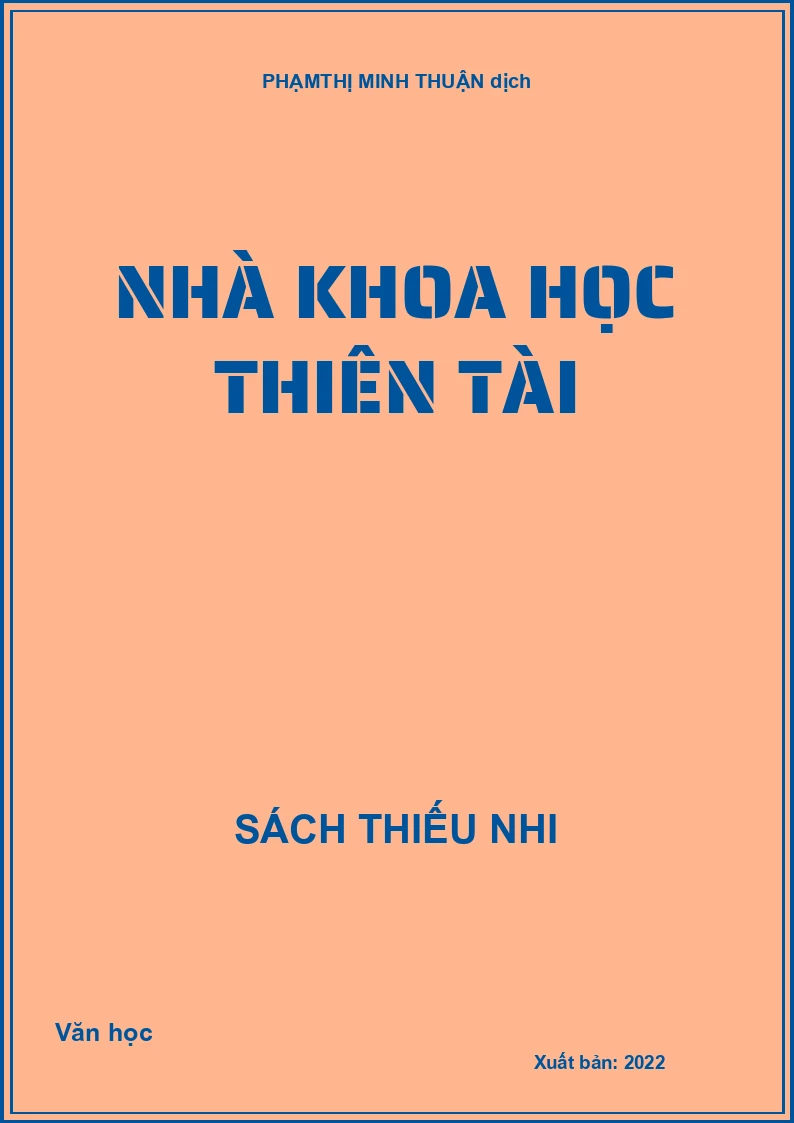 Nhà khoa học thiên tài