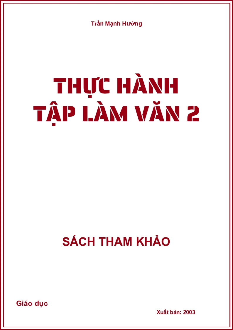 Thực hành tập làm văn 2