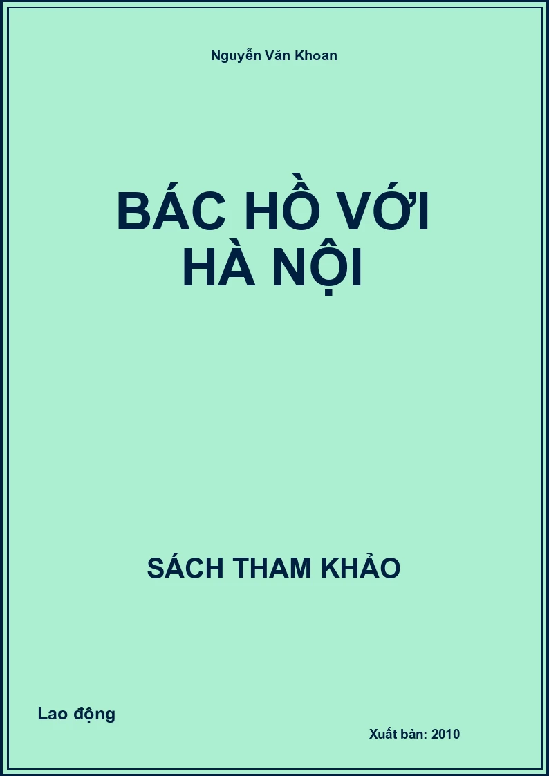 Bác Hồ với Hà Nội