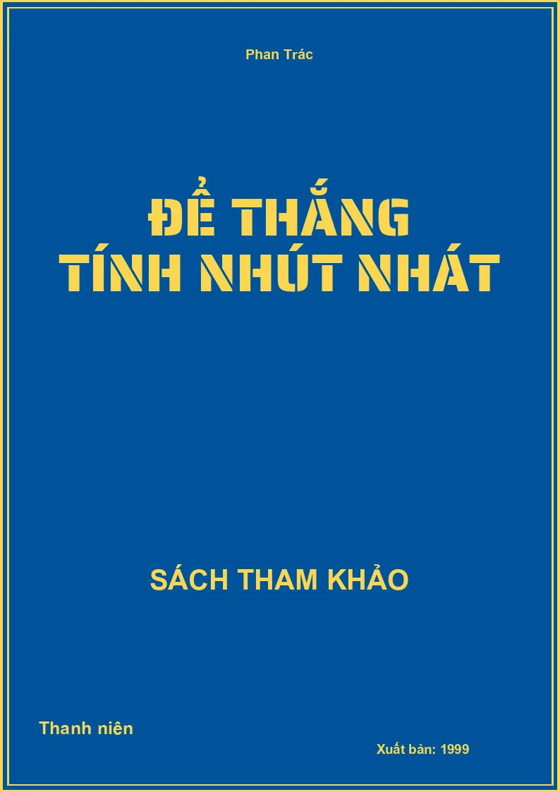 Để thắng tính nhút nhát