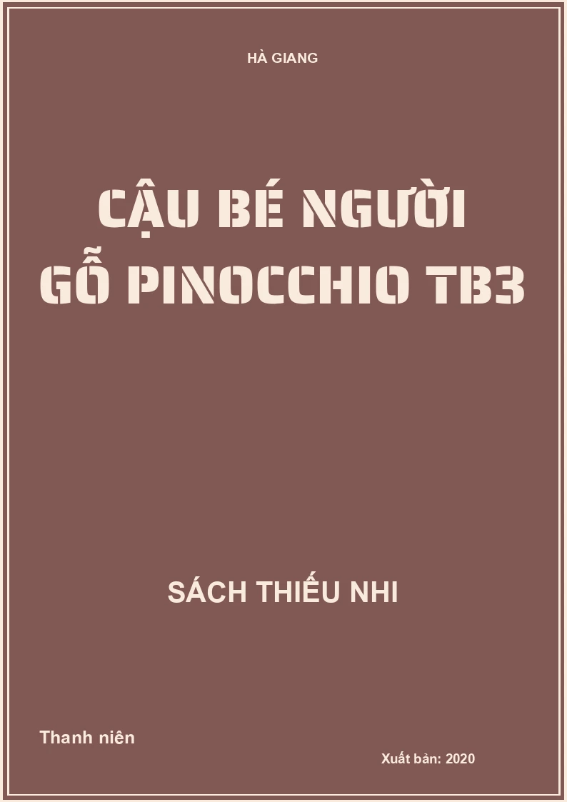 Cậu bé người gỗ Pinocchio