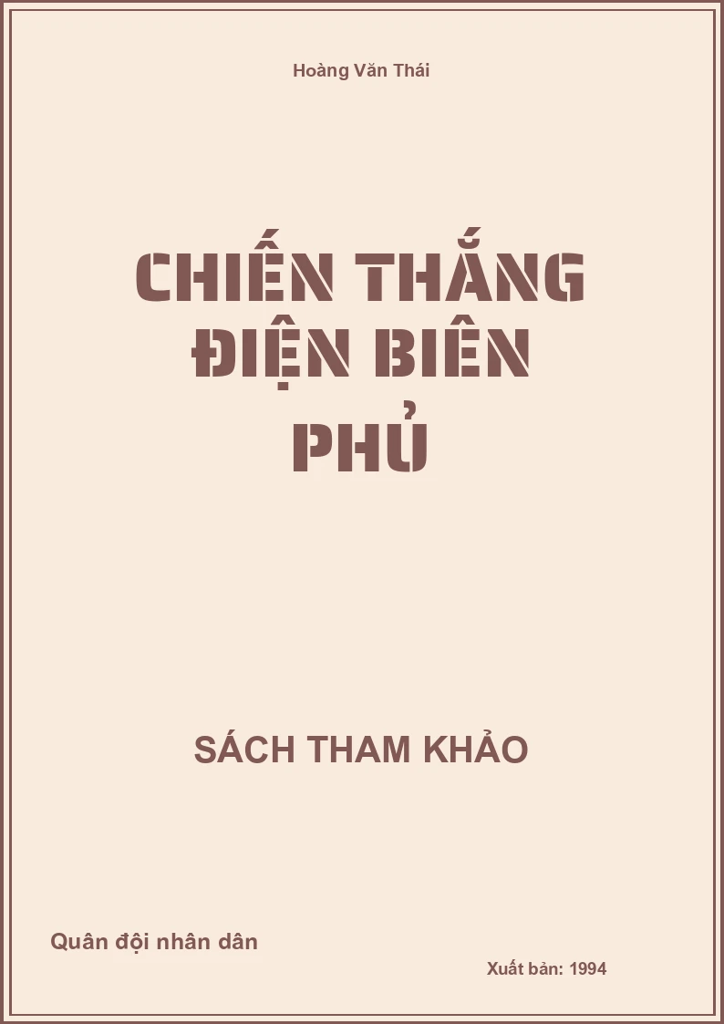 Chiến thắng Điện Biên Phủ
