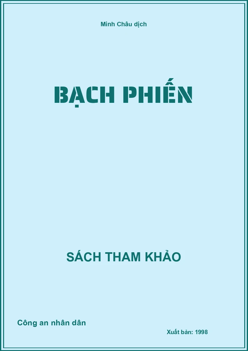 Bạch phiến