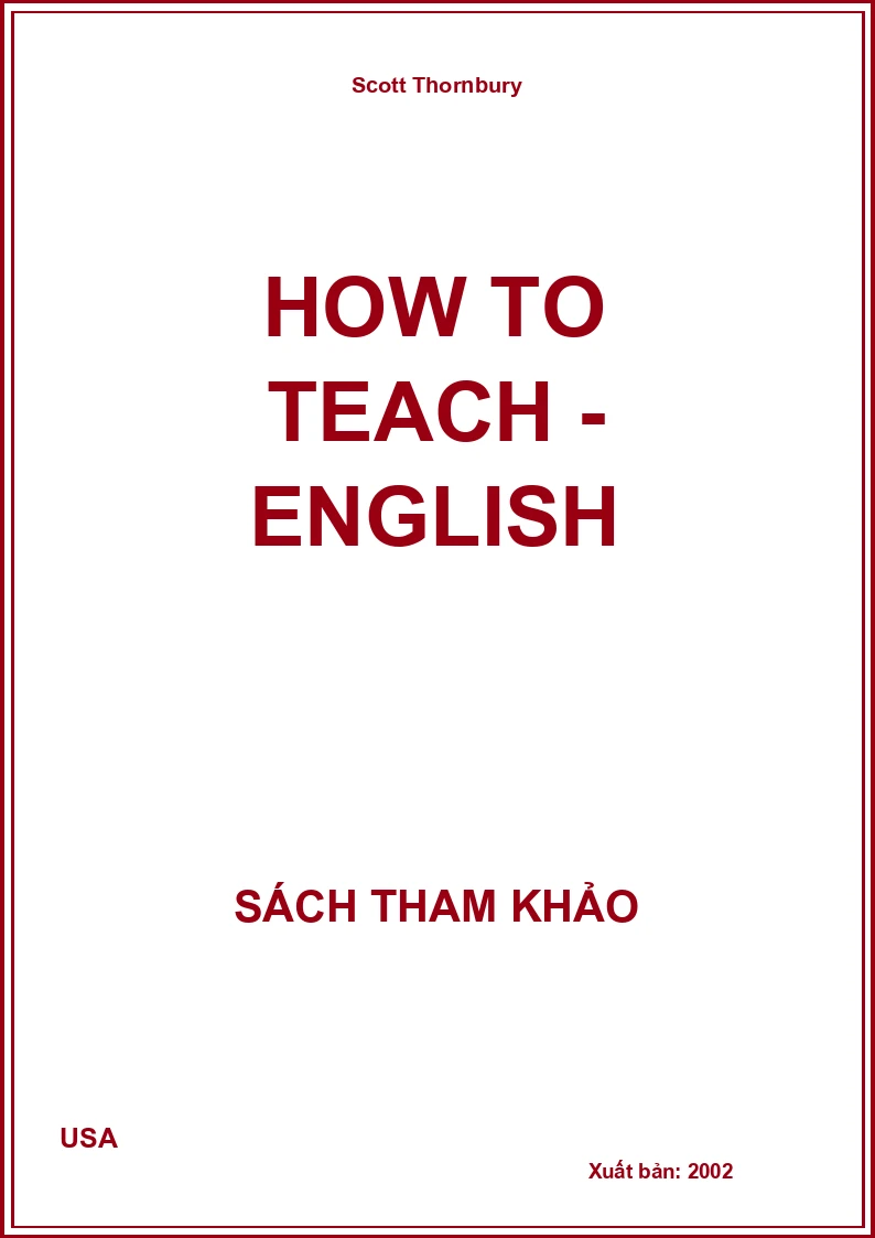 How to teach - English