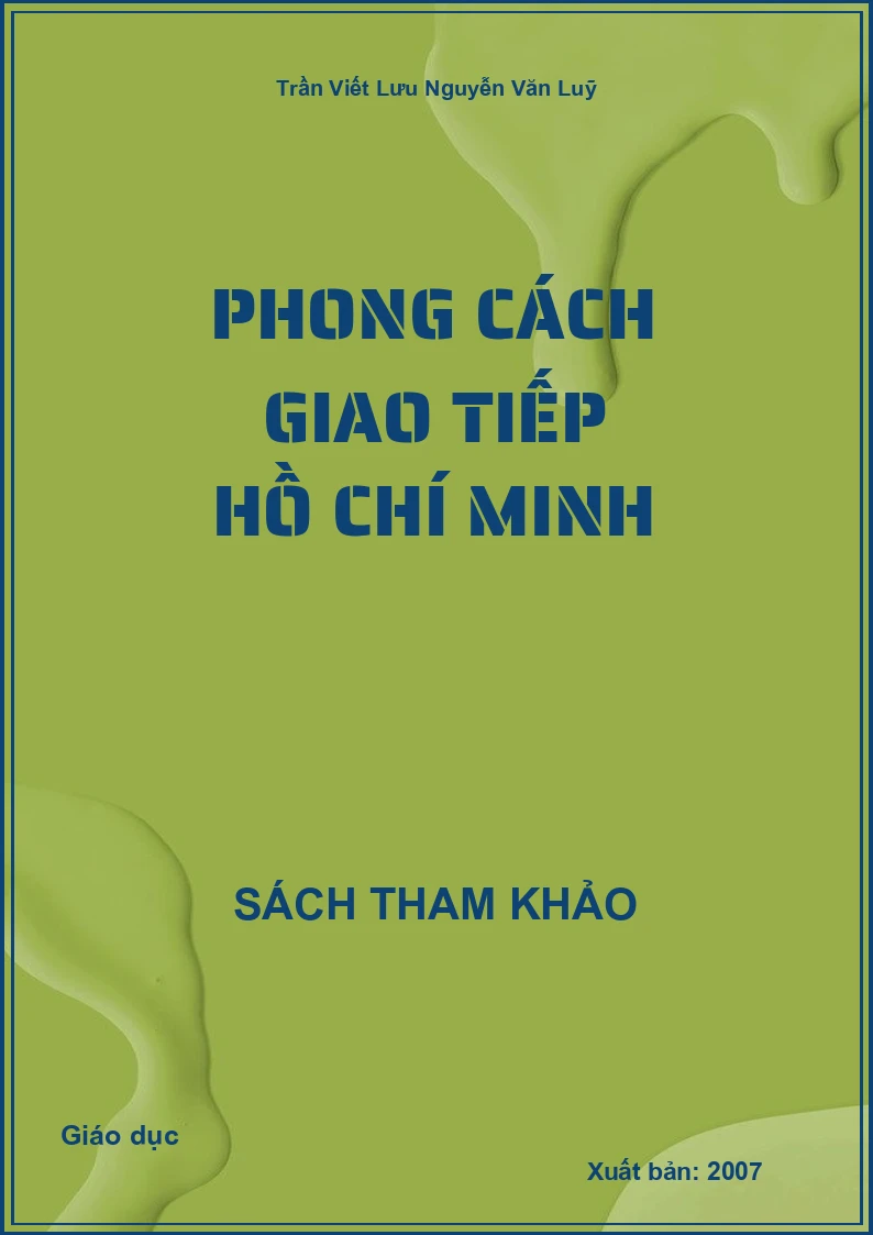 Phong cách giao tiếp Hồ Chí Minh