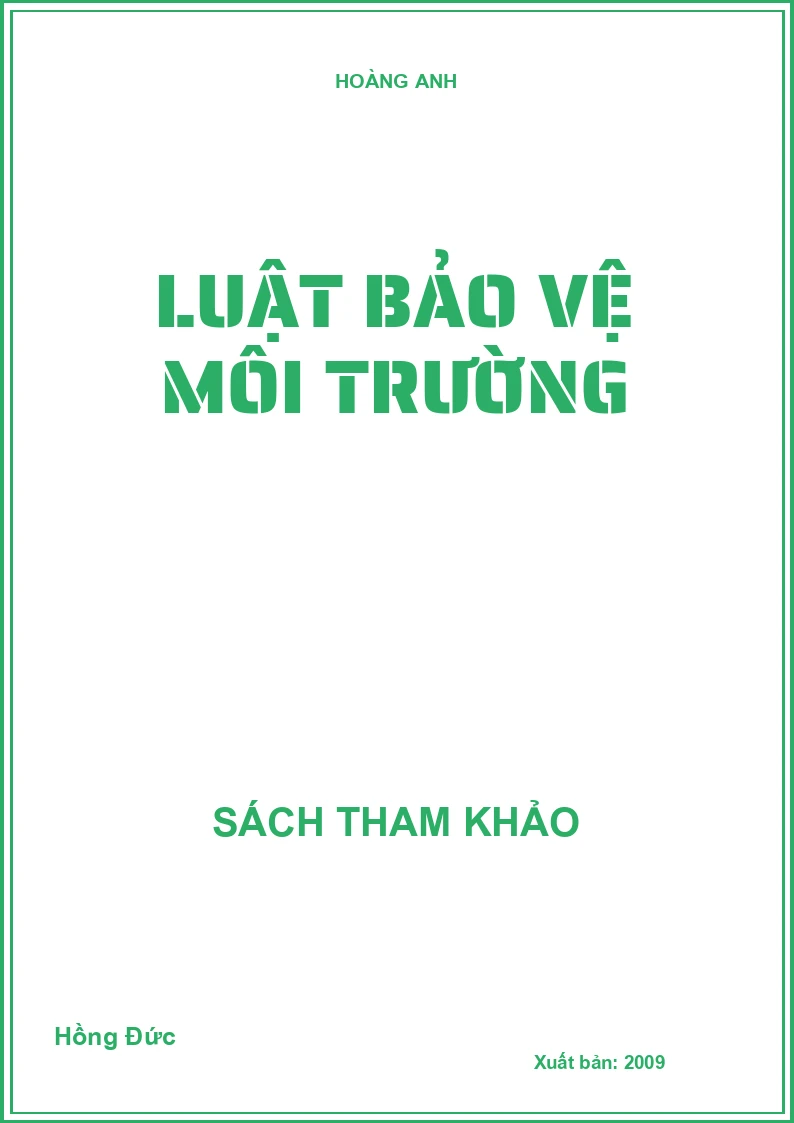 Luật bảo vệ môi trường