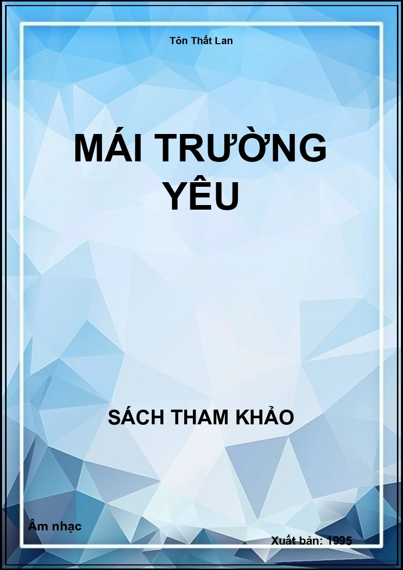 Mái trường yêu