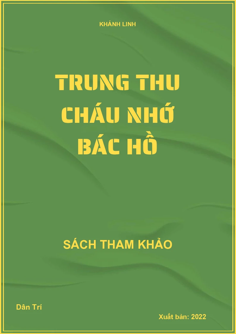 Trung thu cháu nhớ Bác Hồ (NXB DT)