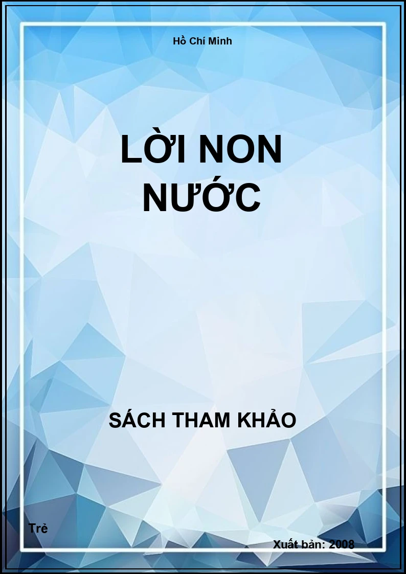 Lời non nước