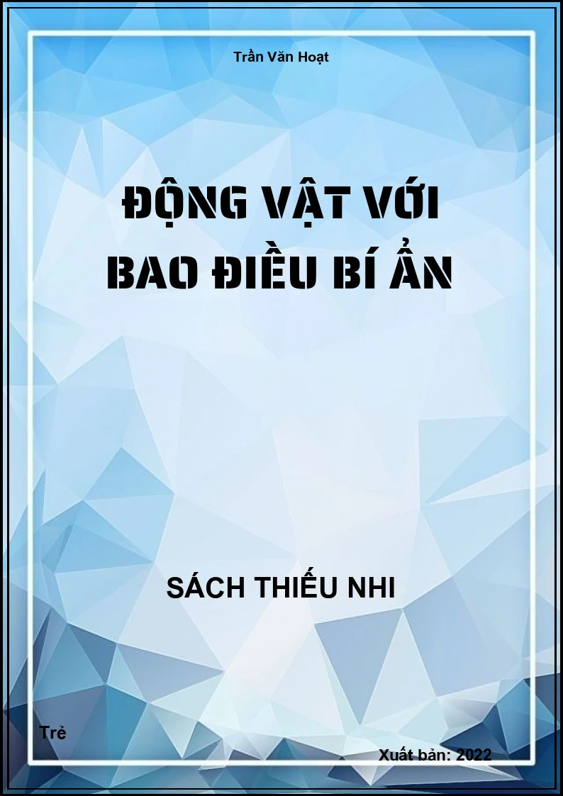 Động vật với bao điều bí ẩn