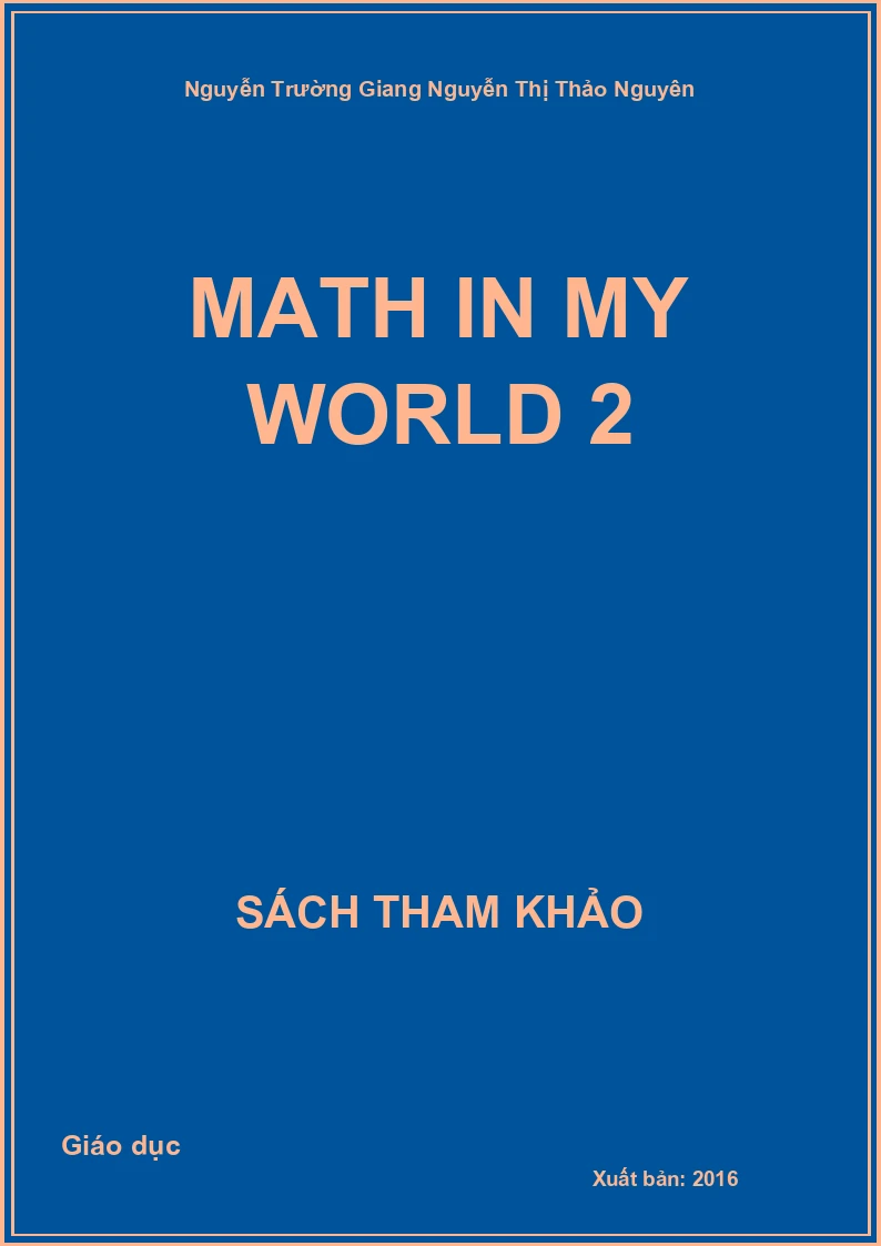 Math in my world 2