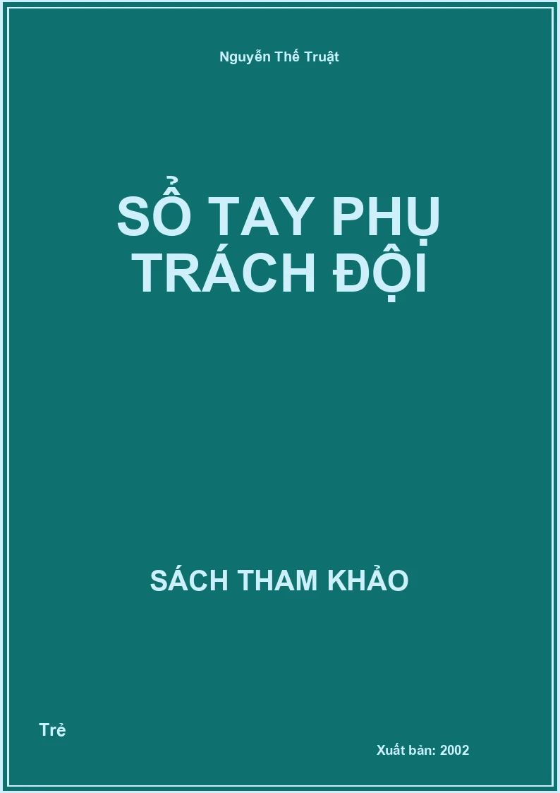 Sổ tay phụ trách đội