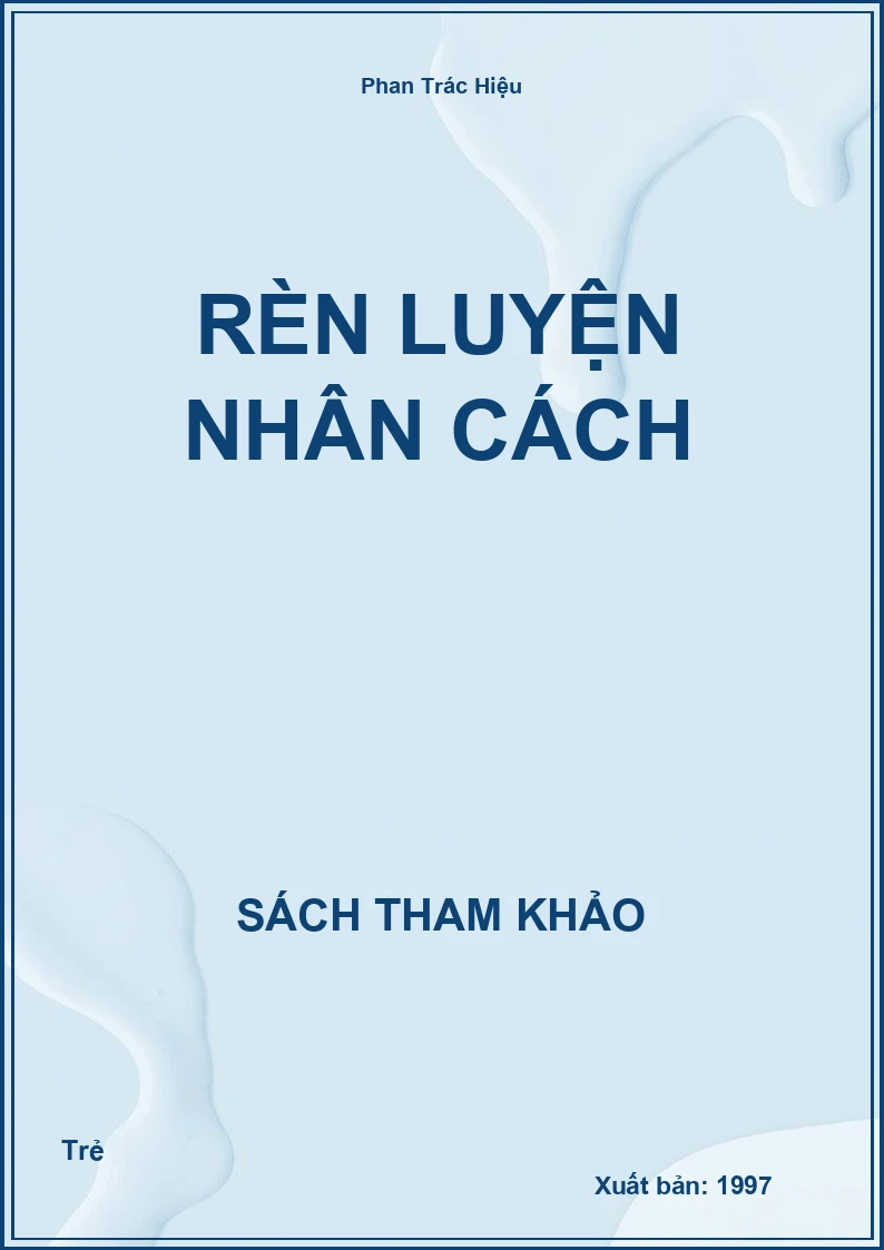 Rèn luyện nhân cách