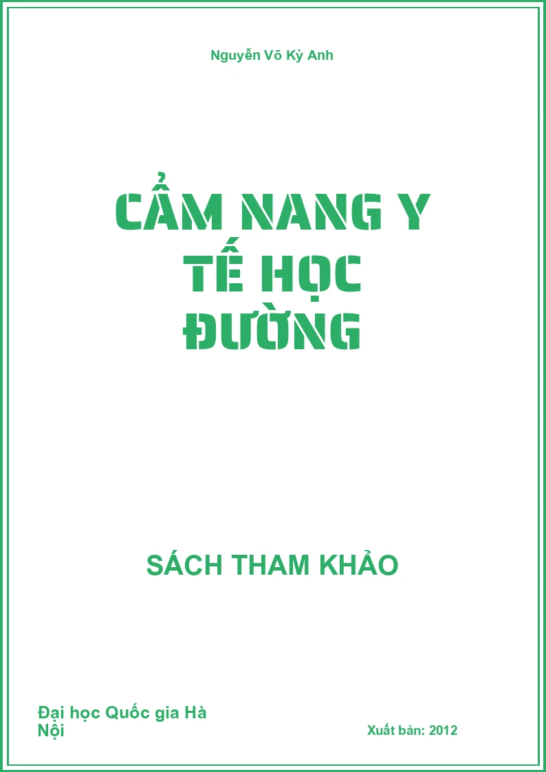 Cẩm nang y tế học đường