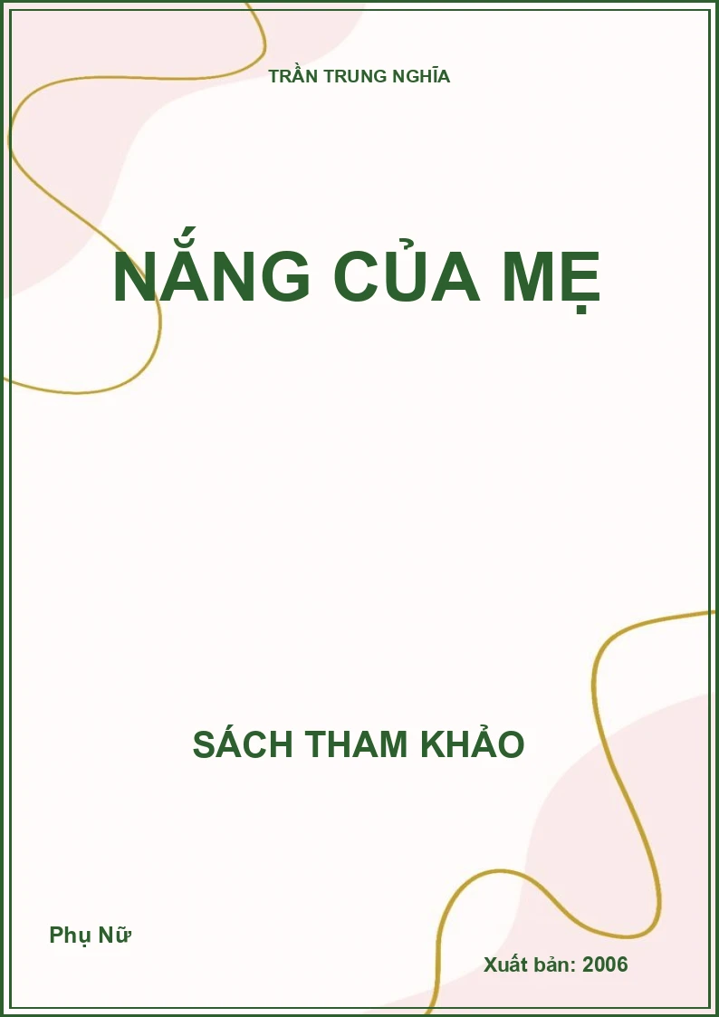 Nắng của mẹ