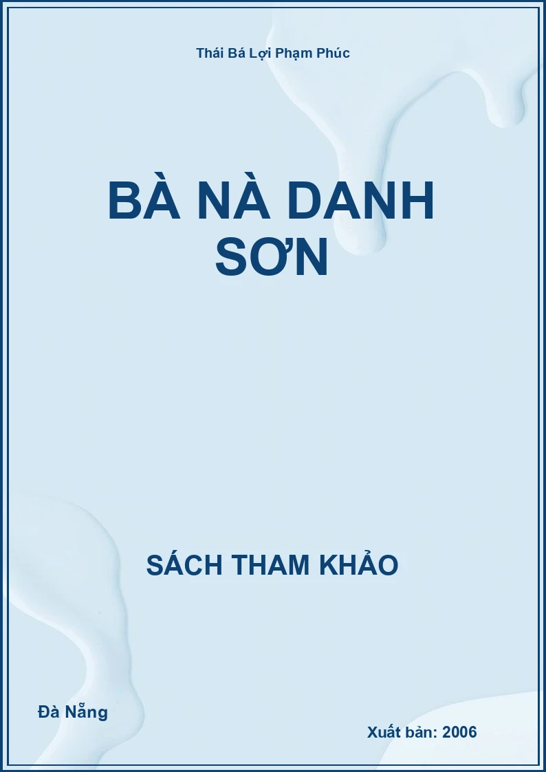 Bà Nà danh sơn