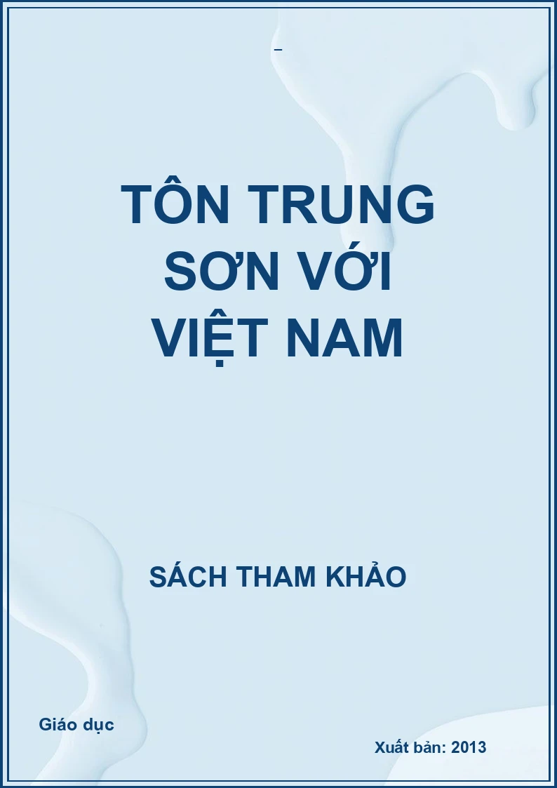 Tôn Trung Sơn với Việt Nam