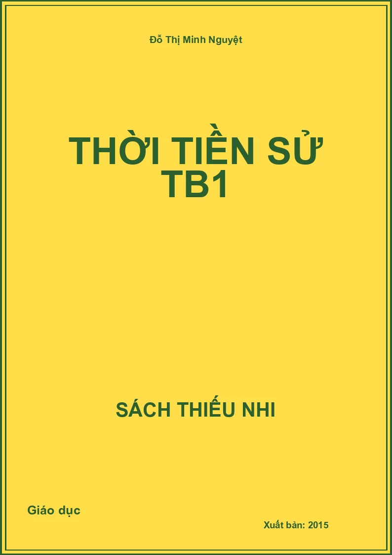 Thời tiền sử