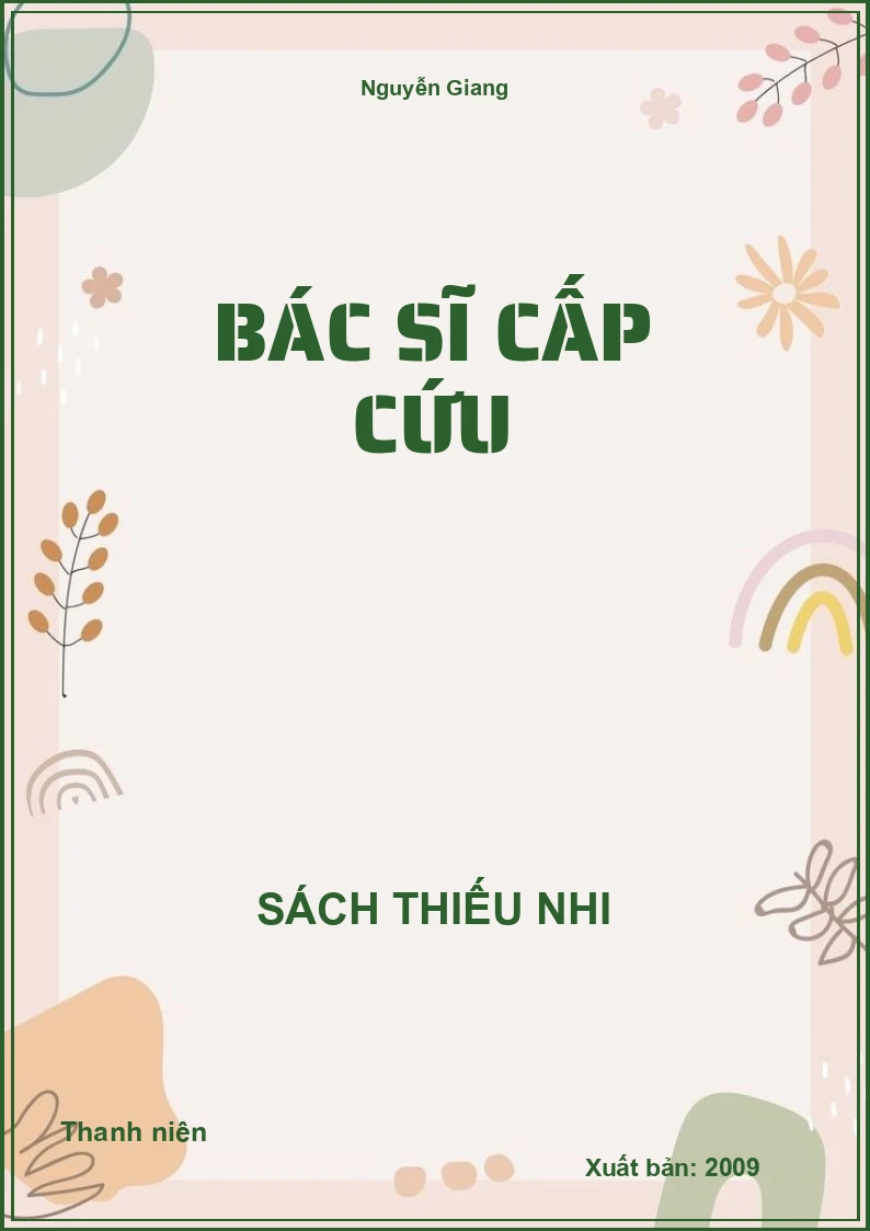 Bác sĩ cấp cứu