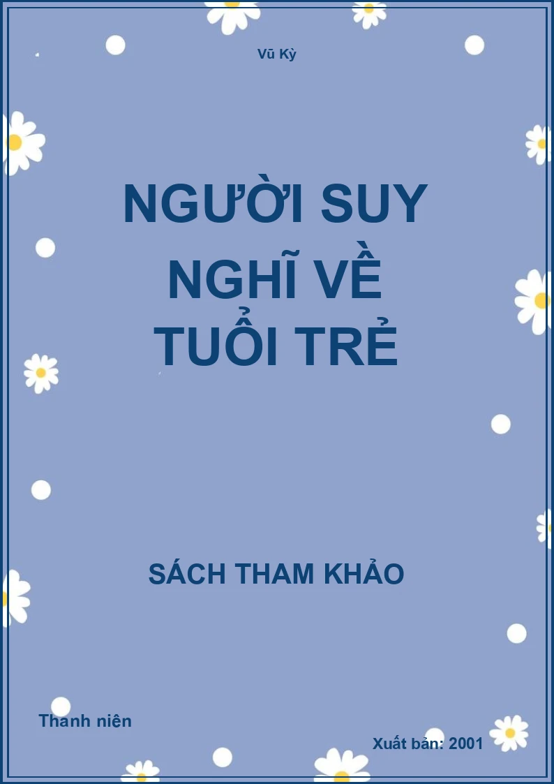 Người suy nghĩ về tuổi trẻ