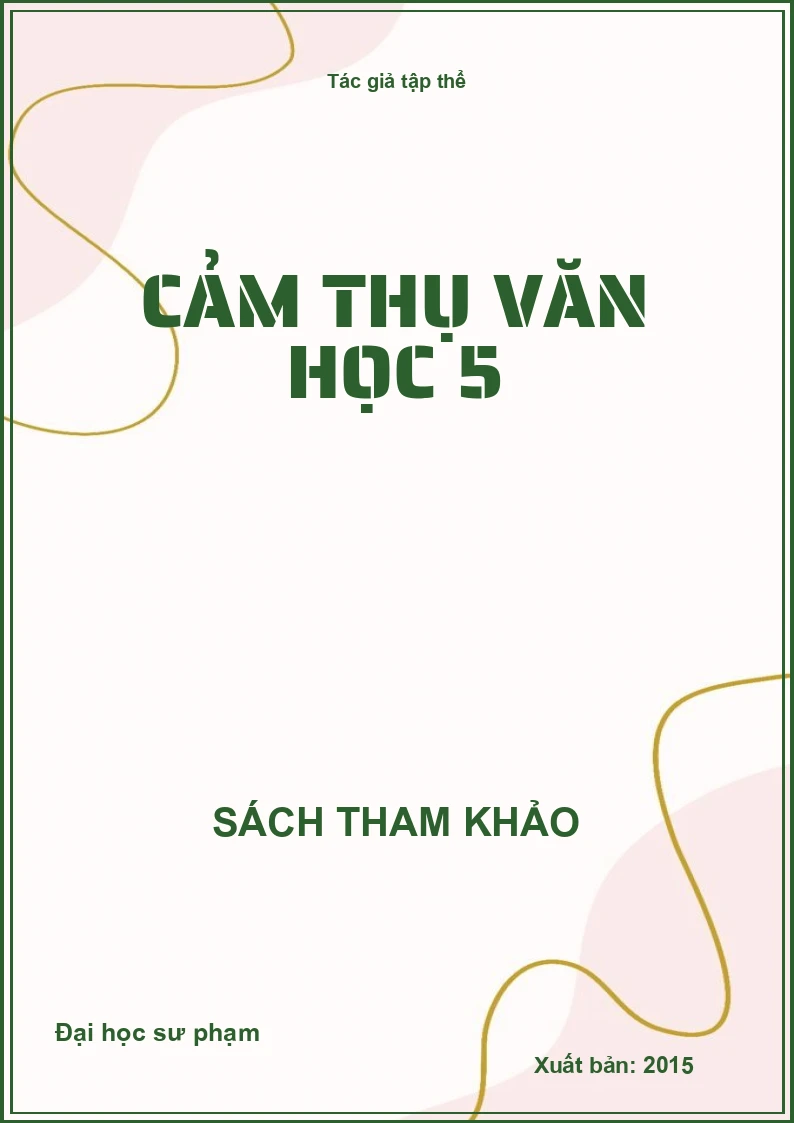Cảm thụ Văn học 5